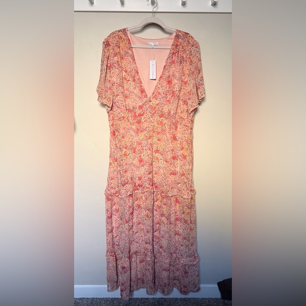 Baltic Born Deep V Fully Lined Dress